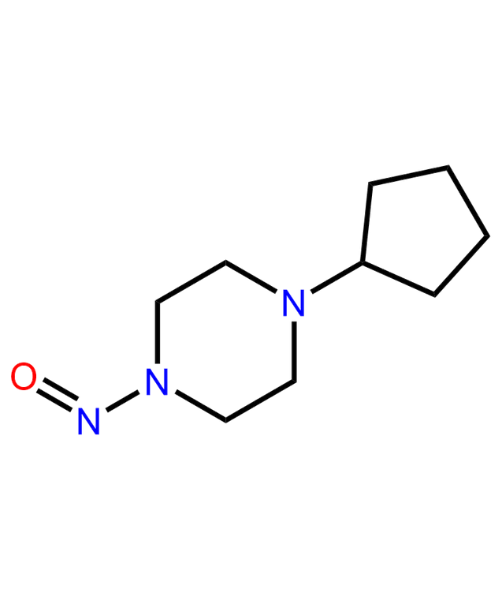 1-cyclopentyl-4-nitrosopiperazine