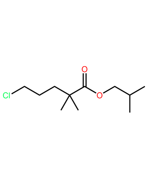 Isobutyl-5-chloro-2, 2-dimethyl valerate