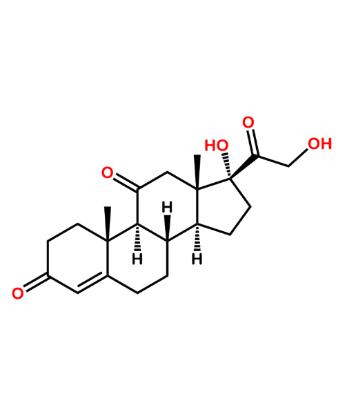 Hydrocortisone Acetate Impurity, Impurity of Hydrocortisone Acetate, Hydrocortisone Acetate Impurities, 53-06-5, Hydrocortisone Impurity B