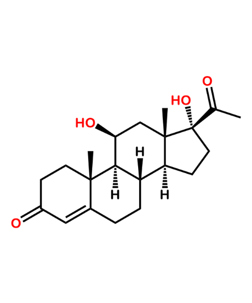 Hydrocortisone Acetate Impurity, Impurity of Hydrocortisone Acetate, Hydrocortisone Acetate Impurities, 641-77-0, Hydrocortisone Impurity L