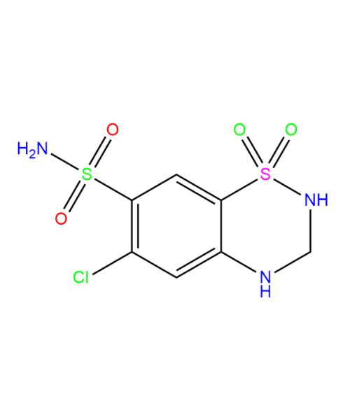 Hydrochlorothiazide  Impurity, Impurity of Hydrochlorothiazide , Hydrochlorothiazide  Impurities, 58-93-5, Hydrochlorothiazide - API