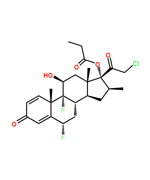Halobetasol Impurity, Impurity of Halobetasol, Halobetasol Impurities, 66852-54-8, Halobetasol Propinate