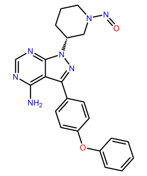  Ibrutinib Impurity, Impurity of  Ibrutinib,  Ibrutinib Impurities, NA, N-Nitroso Ibrutinib Impurity 2