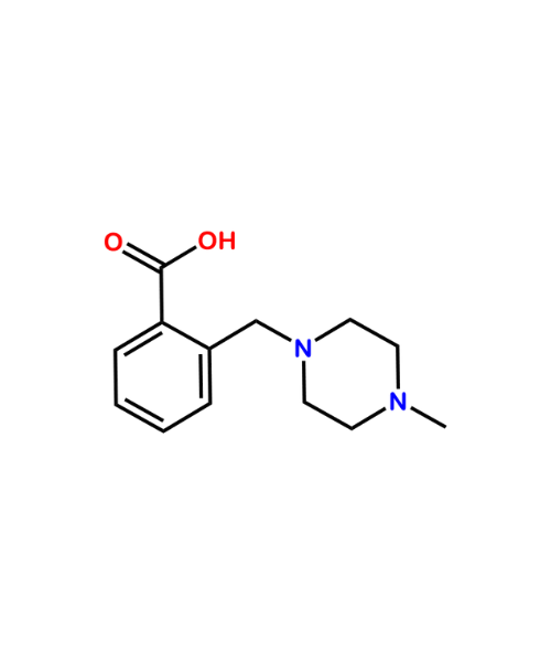 Imatinib Impurity, Impurity of Imatinib, Imatinib Impurities, 514209-40-6, 2-(4-Methylpiperazin-1-ylmethyl)benzoic Acid