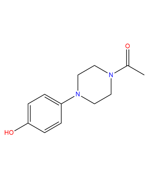 Ketoconazole  Impurity, Impurity of Ketoconazole , Ketoconazole  Impurities, 67914-60-7, 1-Acetyl-4-(4-hydroxyphenyl)piperazine