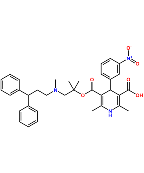 Lercanidipine Impurity, Impurity of Lercanidipine, Lercanidipine Impurities, 855592-30-2, Lercanidipine Acid