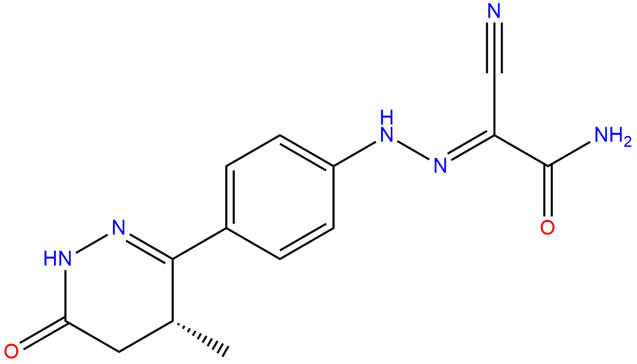 Levosimendan  Impurity, Impurity of Levosimendan , Levosimendan  Impurities, 274263-65-9, Levosimendan Cyanoacetamide Hydrazone Impurity