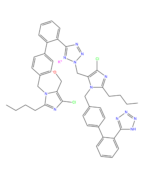 Losartan Potassium  Impurity, Impurity of Losartan Potassium , Losartan Potassium  Impurities, 212316-88-6, Losartan Related Compound E