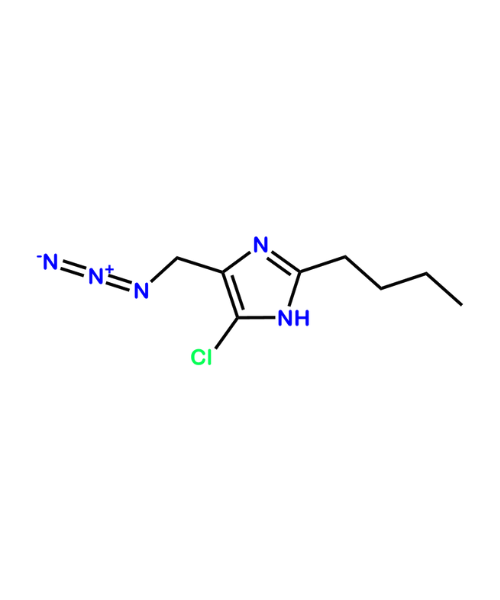 4-(azidomethyl)-2-butyl-5-chloro-1H-imidazole