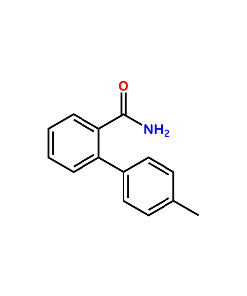 Losartan Impurity, Impurity of Losartan, Losartan Impurities, 39627-24-2, 4’-Methylbiphenyl-2-carboxamide 
