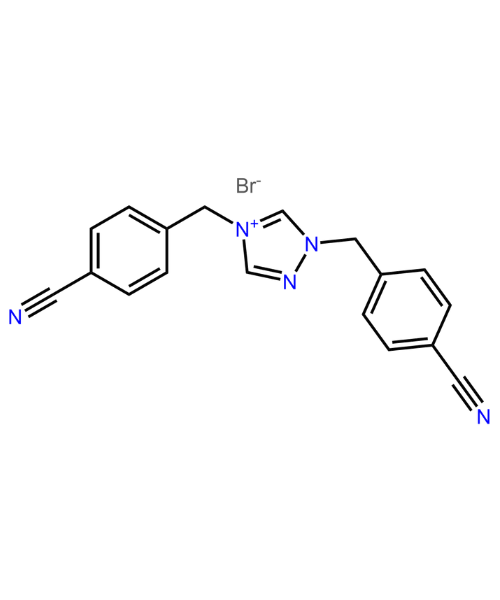 1,4-bis[(4-cyanophenyl)methyl]-1H-1,2,4-triazol-4-ium bromide