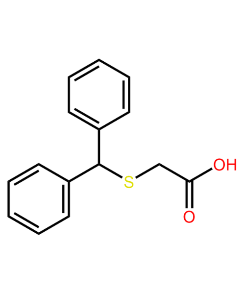 2-[(Diphenylmethyl)thio]acetic Acid