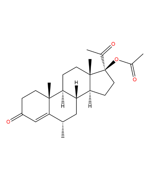 Medroxyprogesterone Acetate  Impurity, Impurity of Medroxyprogesterone Acetate , Medroxyprogesterone Acetate  Impurities, 71-58-9, Medroxyprogesterone Acetate - API