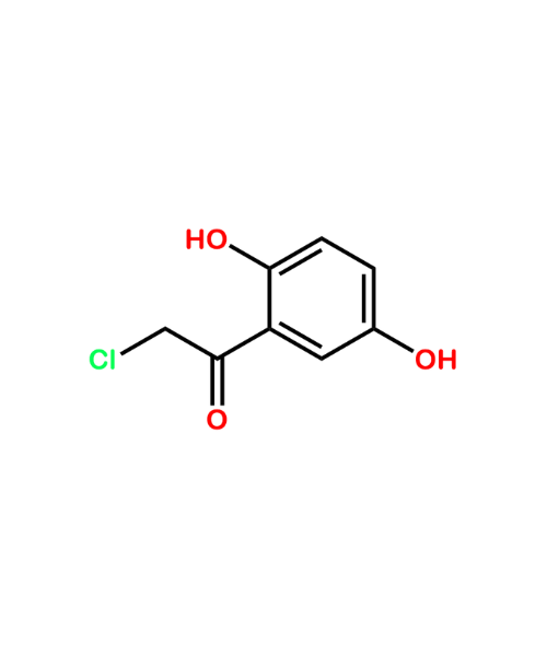 Midodrine Impurity, Impurity of Midodrine, Midodrine Impurities, 60912-82-5, 2-Chloro-1-(2,5-dihydroxyphenyl)ethanone