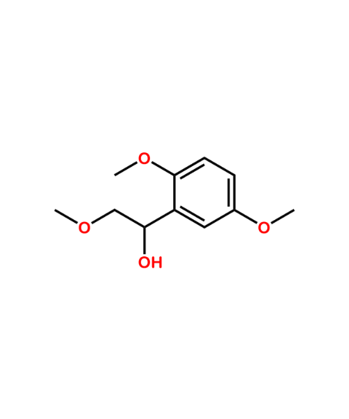 Midodrine Impurity, Impurity of Midodrine, Midodrine Impurities, 1247135-09-6, 1-(2,5-dimethoxyphenyl)-2-methoxyethan-1-ol