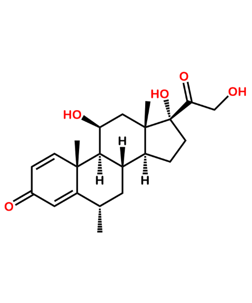 Methyl Prednisolone Impurity, Impurity of Methyl Prednisolone, Methyl Prednisolone Impurities, 83-43-2, Methyl Prednisolone Hydrogen Succinate Impurity A