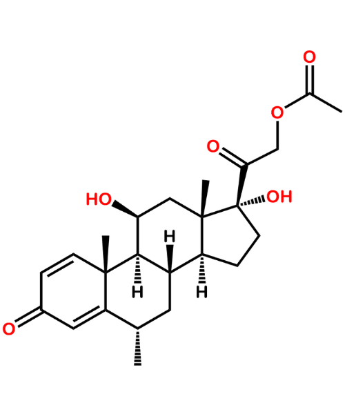 Methyl Prednisolone Impurity, Impurity of Methyl Prednisolone, Methyl Prednisolone Impurities, 53-36-1, Methyl Prednisolone Hydrogen Succinate Impurity C