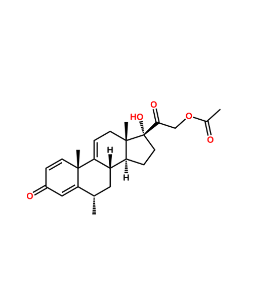 Methylprednisolone Impurity, Impurity of Methylprednisolone, Methylprednisolone Impurities, 93239-37-3, Delta-9,11-methylprednisolone