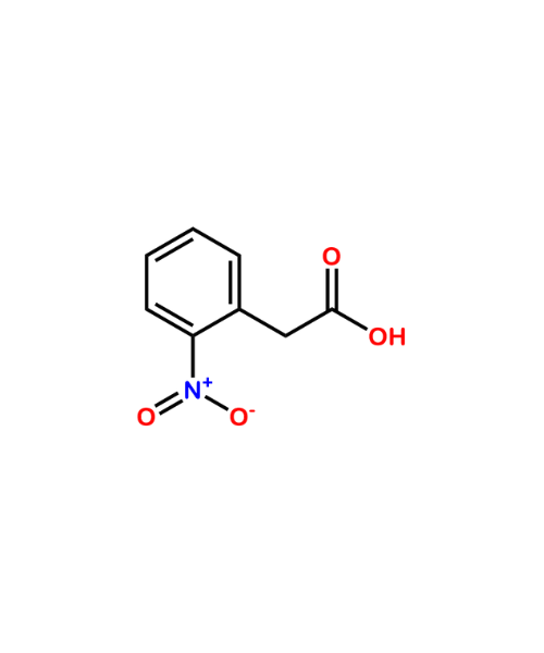 Mirabegron Impurity, Impurity of Mirabegron, Mirabegron Impurities, 3740-52-1, 2-Nitrophenylacetic Acid