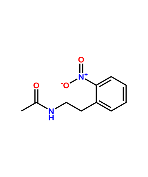 Mirabegron Impurity, Impurity of Mirabegron, Mirabegron Impurities, NA, N-(2-Nitrophenethyl)acetamide