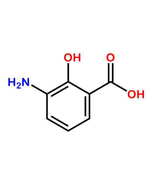 Mesalazine Impurity, Impurity of Mesalazine, Mesalazine Impurities, 570-23-0, 3-Aminosalicylic acid