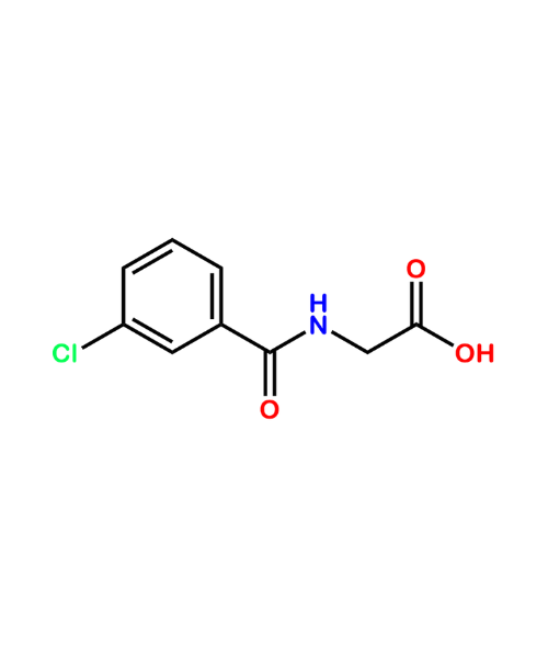 Methenamine Impurity, Impurity of Methenamine, Methenamine Impurities, 57728-59-3, 3-Chloro Hippuric Acid