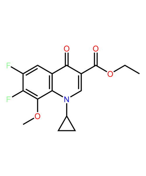 Moxifloxacin Impurity, Impurity of Moxifloxacin, Moxifloxacin Impurities, 112811-71-9, Moxifloxacin Difluoro Methoxy Ethyl Ester