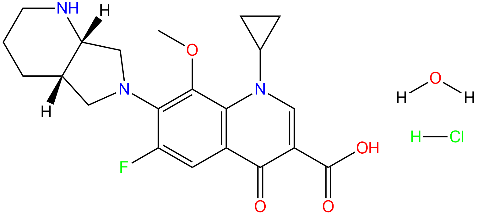 Moxifloxacin Impurity, Impurity of Moxifloxacin, Moxifloxacin Impurities, 192927-63-2, Moxifloxacin Hydrochloride Monohydrate  API
