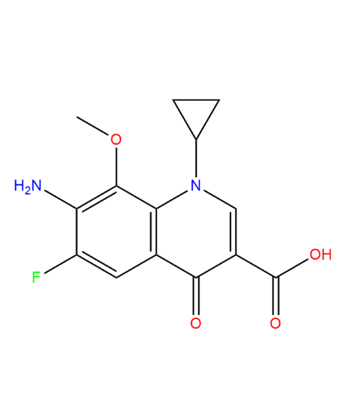 Moxifloxacin Impurity, Impurity of Moxifloxacin, Moxifloxacin Impurities, 172426-88-9, Floxacin amine
