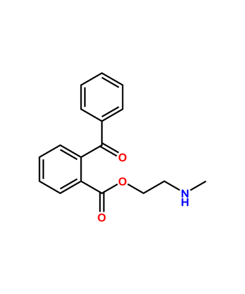 Nefopam Impurity, Impurity of Nefopam, Nefopam Impurities, NA, 2-(methylamino)ethyl 2-benzoylbenzoate