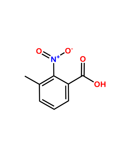 Niraparib Impurity, Impurity of Niraparib, Niraparib Impurities, 5437-38-7, 3-Methyl-2-nitrobenzoic acid