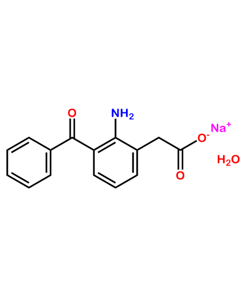 Nepafenac Impurity, Impurity of Nepafenac, Nepafenac Impurities, 61618-27-7, Amfenac Sodium Hydrate