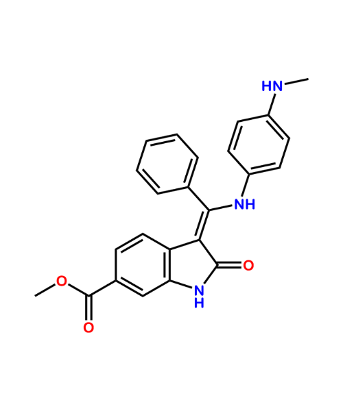 Nintedanib  Impurity, Impurity of Nintedanib , Nintedanib  Impurities, 1987887-92-2, Nintedanib N-Methyl aniline analog