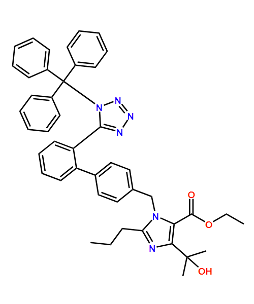 Olmesartan Ethyl Ester Trityl Impurity