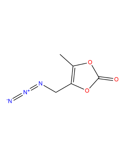 Olmesartan Impurity, Impurity of Olmesartan, Olmesartan Impurities, 2243064-11-9, 4-(Azidomethyl)-5-methyl-1,3-dioxol-2-one