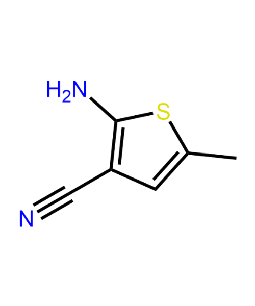 Olanzapine Impurity, Impurity of Olanzapine, Olanzapine Impurities, 138564-58-6, 2-Amino-5-Methyl-3-Thiophenecarbonitrile