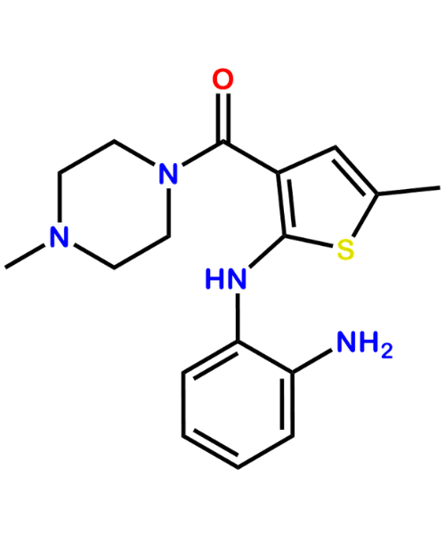 Olanzapine Impurity, Impurity of Olanzapine, Olanzapine Impurities, 138564-61-1, Olanzapine Amino methanone Impurity