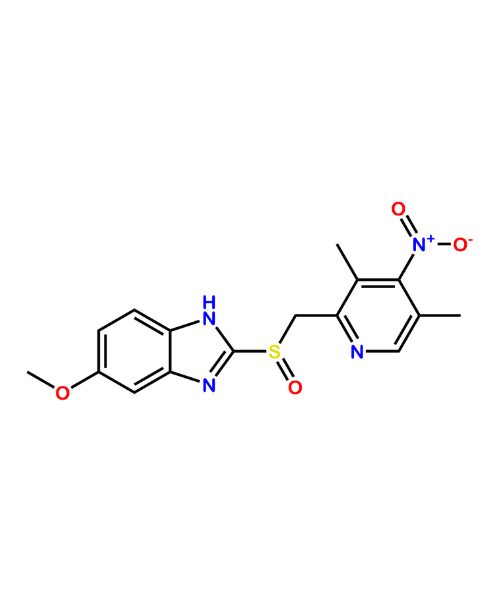 4-Desmethoxy-4-nitro Omeprazole