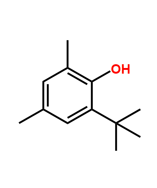 6-tert-butyl-2-4-xylenol