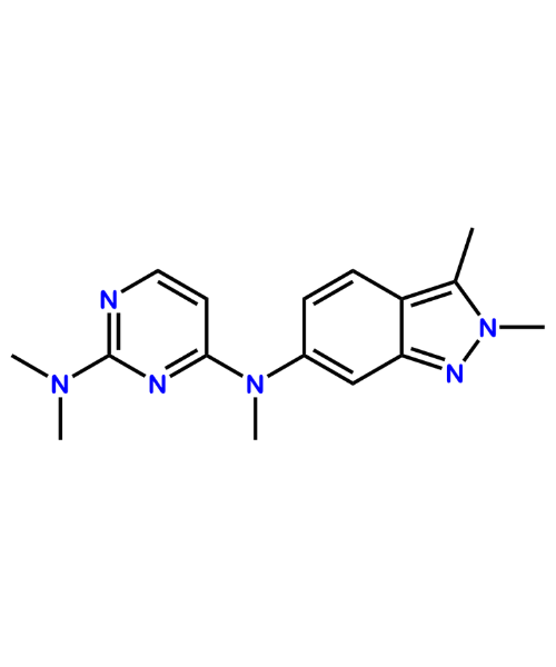 Pazopanib Impurity, Impurity of Pazopanib, Pazopanib Impurities, NA, Dimethyl amine N-Methyl Pazopanib
