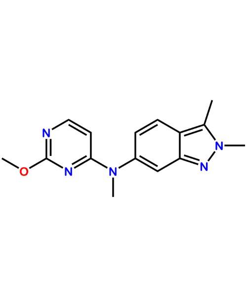 Pazopanib Impurity, Impurity of Pazopanib, Pazopanib Impurities, 1296888-47-5, Methoxy N-Methyl Pazopanib