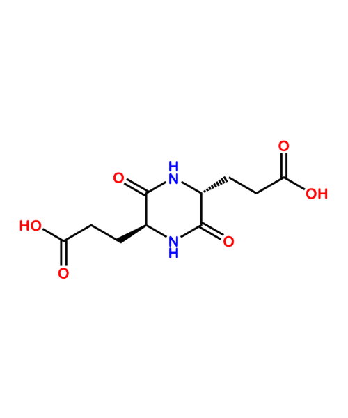 Pidotimod Impurity, Impurity of Pidotimod, Pidotimod Impurities, 325481-51-4, (2S,5R)-3,6-Dioxo-2,5-piperazinedipropanoic acid