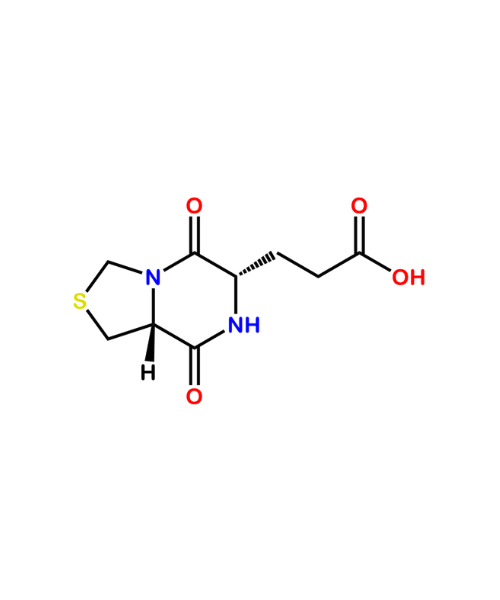3-((6S,8aR)-5,8-Dioxohexahydro-3H-thiazolo[3,4-a]pyrazin-6-yl)propanoic Acid