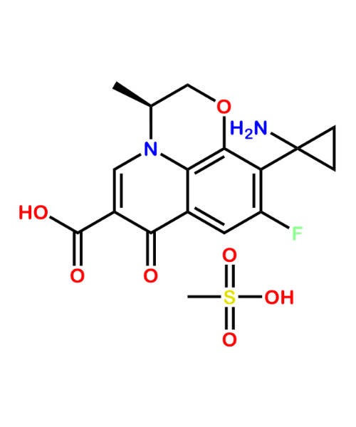 Pazufloxacin Impurity, Impurity of Pazufloxacin, Pazufloxacin Impurities, 163680-77-1, Pazufloxacin Mesylate