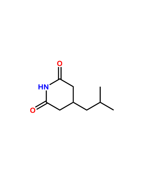 Pregabalin Impurity, Impurity of Pregabalin, Pregabalin Impurities, 916982-10-0, 4-(2-Methylpropyl)piperidine-2,6-dione