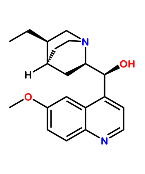 Quinidine Sulfate Impurity, Impurity of Quinidine Sulfate, Quinidine Sulfate Impurities, 1476-98-8, Dihydroquinidine