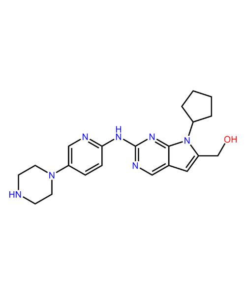 (7-Cyclopentyl-2-((5-(piperazin-1-yl)pyridin-2-yl)amino)-7H-pyrrolo[2,3-d]pyrimidin-6-yl)methanol