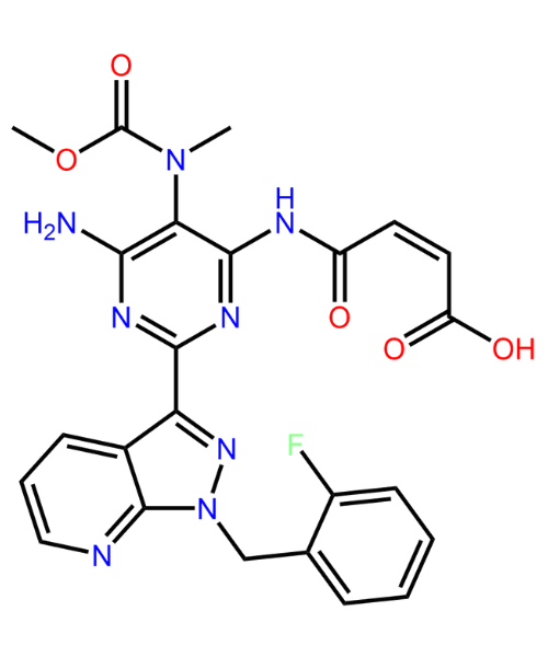 Riociguat Impurity, Impurity of Riociguat, Riociguat Impurities, NA, Riociguat Impurity 3