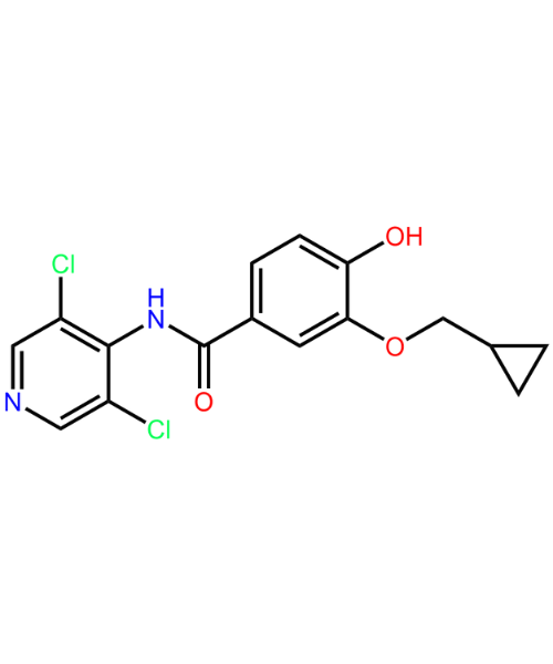 Roflumilast Impurity, Impurity of Roflumilast, Roflumilast Impurities, 475271-62-6, Roflumilast USP Related Compound A