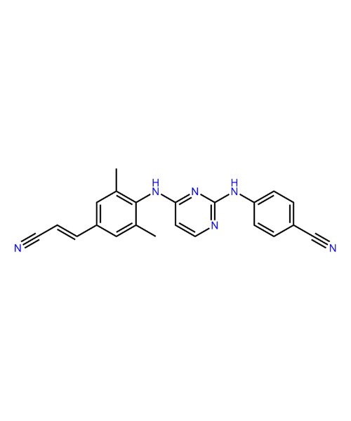 Rilpivirine  Impurity, Impurity of Rilpivirine , Rilpivirine  Impurities, 500287-72-9, Rilpivirine 